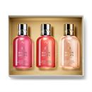 MOLTON BROWN  Floral & Woody Body wash Gift set 3 x 100 ml